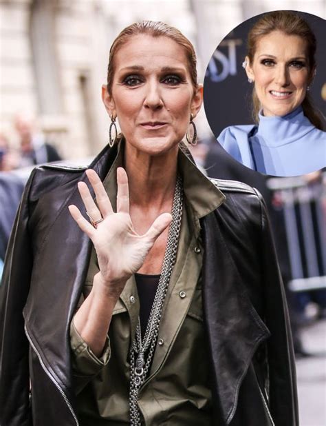 celine dion before weight loss.